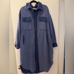 FREE PEOPLE LONG RUBY JACKET